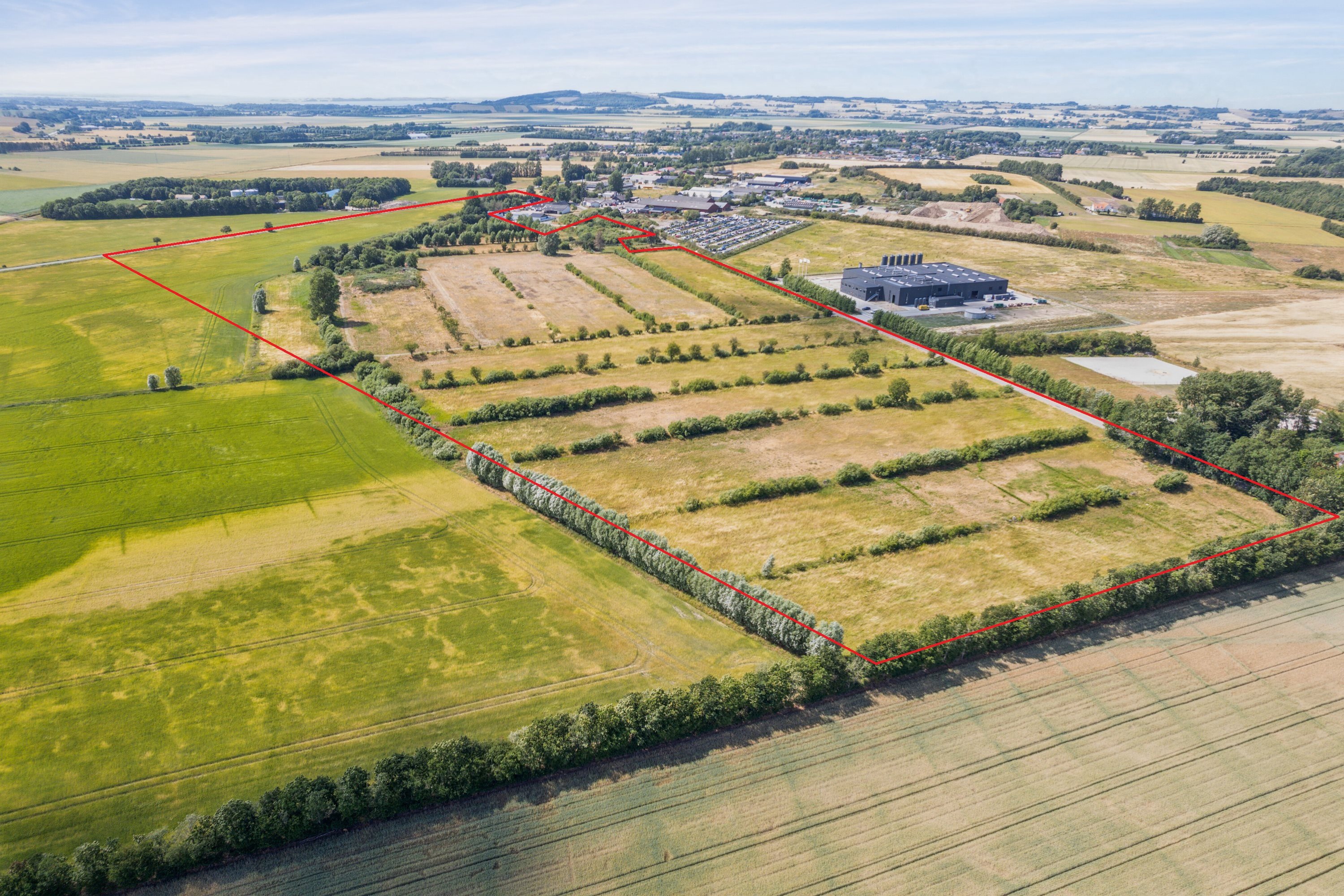 Luftfoto af Højgårdsvej 10 C, Fårevejle