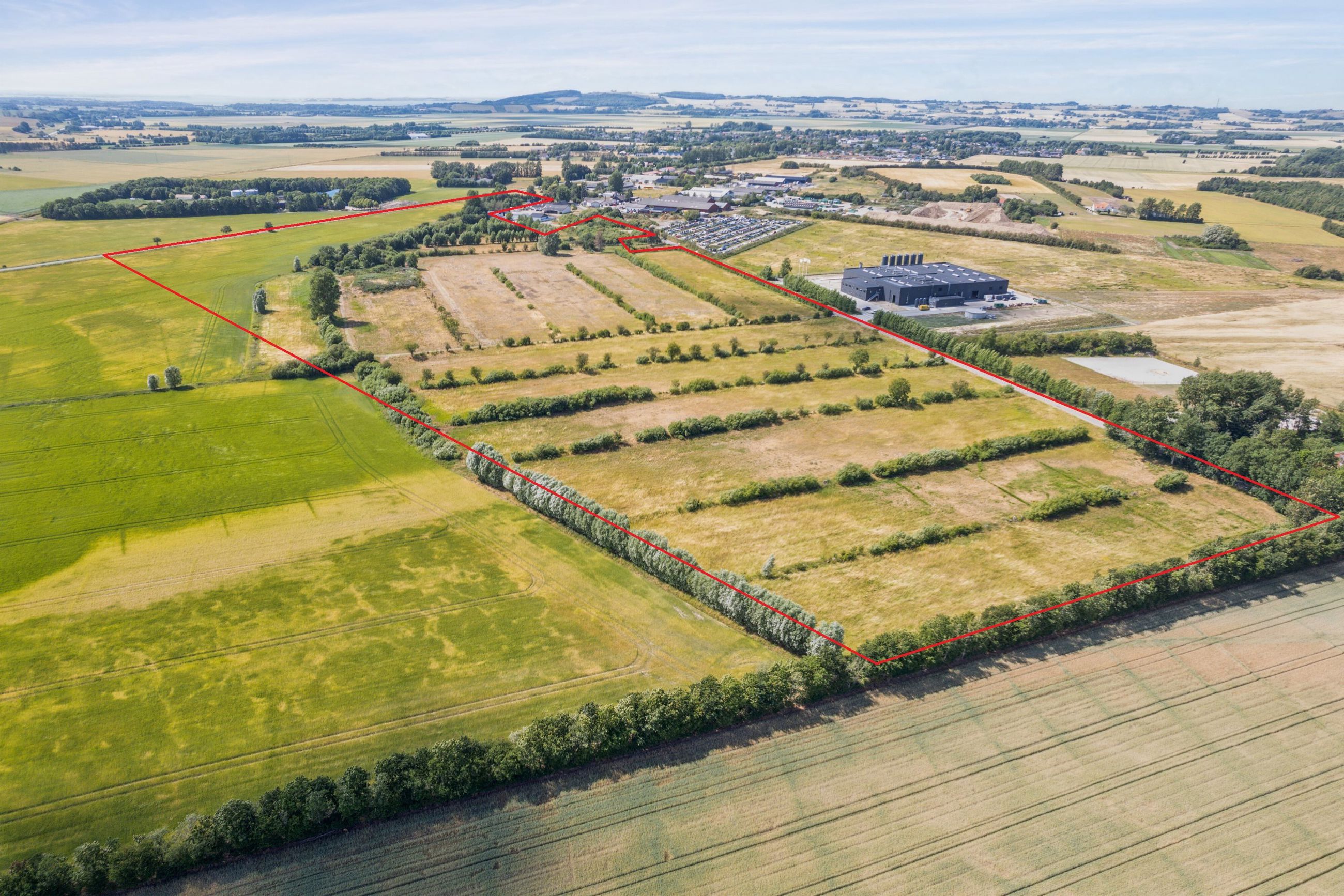 Luftfoto af Højgårdsvej 10 C, Fårevejle