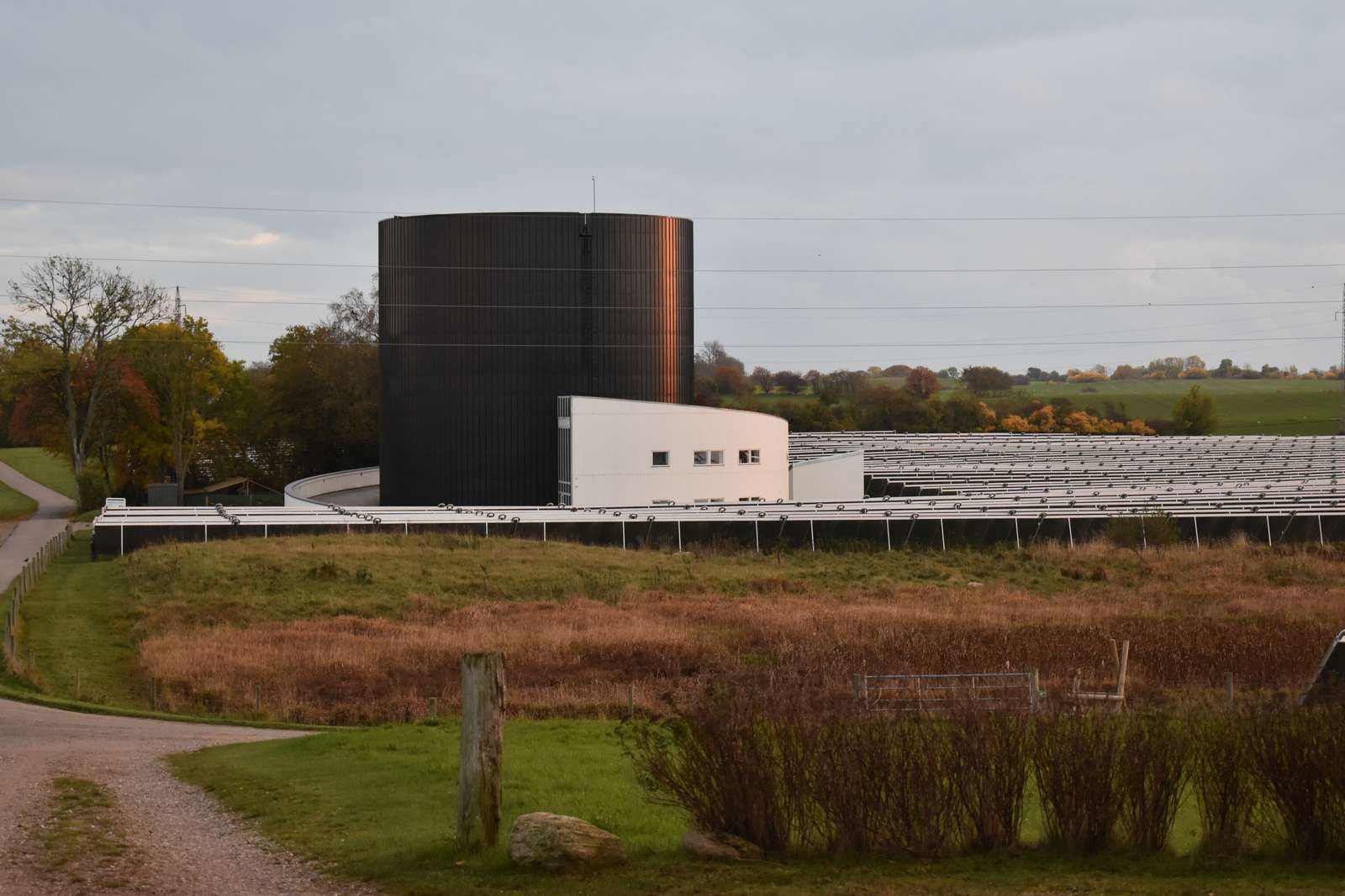 Solvarmeanlæg ved Nykøbing