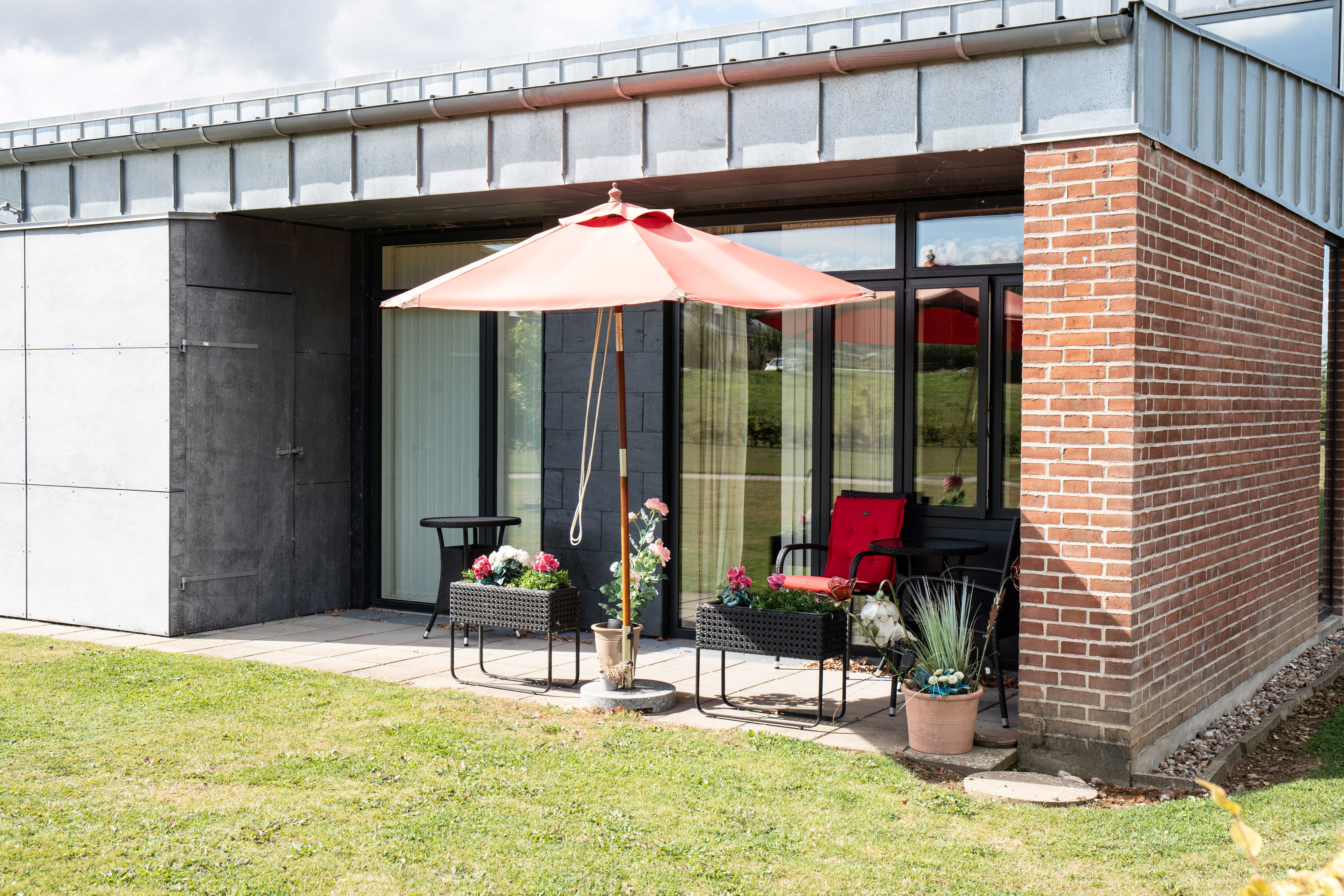 Lejlighed med sin egen hyggelig terrasse