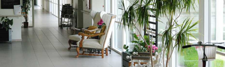 Gangareal indenfor Grønnegården